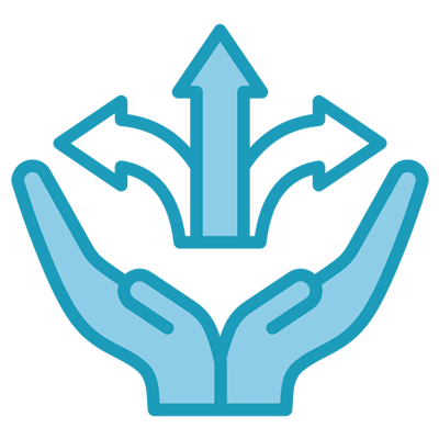 청년 사회참여 기회지원 아이콘